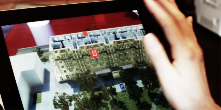 Virtual AR guide of house and apartments for KP Properties